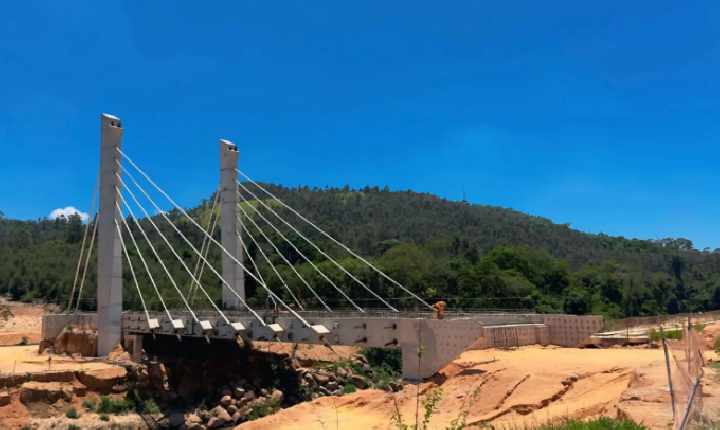 Obra da Ponte Estaiada continua parada em Itupeva