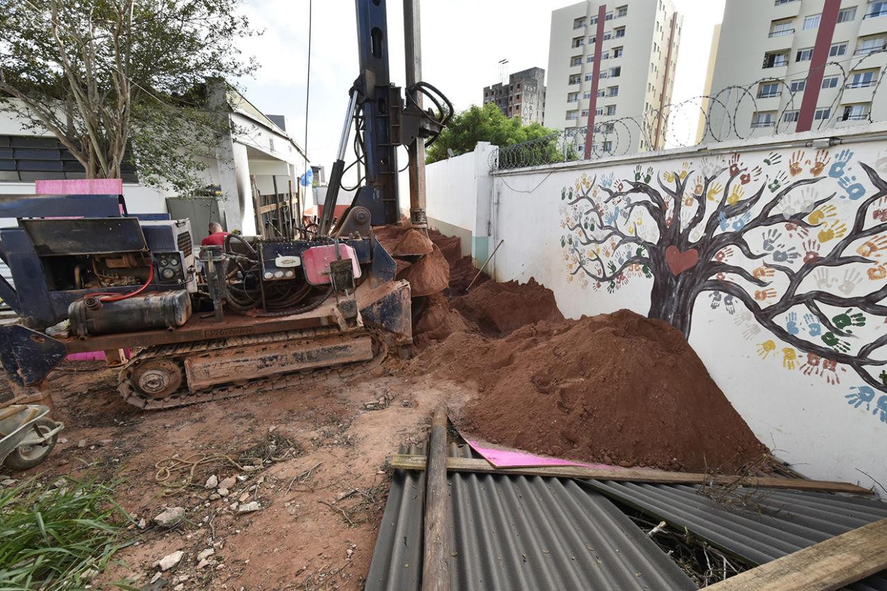 Obras promovem a ambiência escolar