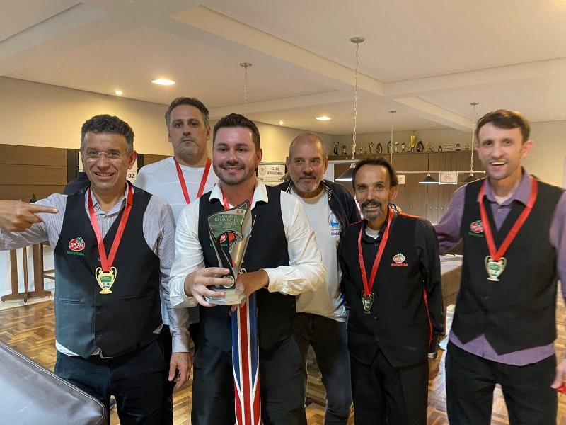 Mampituba conquista o Catarinense Interclubes de Snooker Six Red