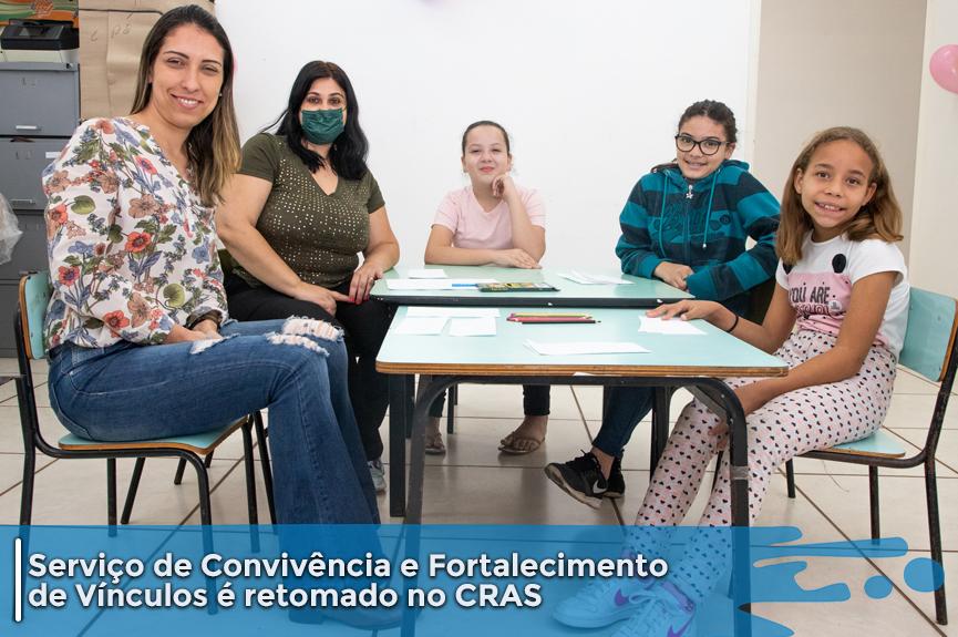 CRAS retoma atividades coletivas do ‘Serviço de Convivência e Fortalecimento de Vínculos'