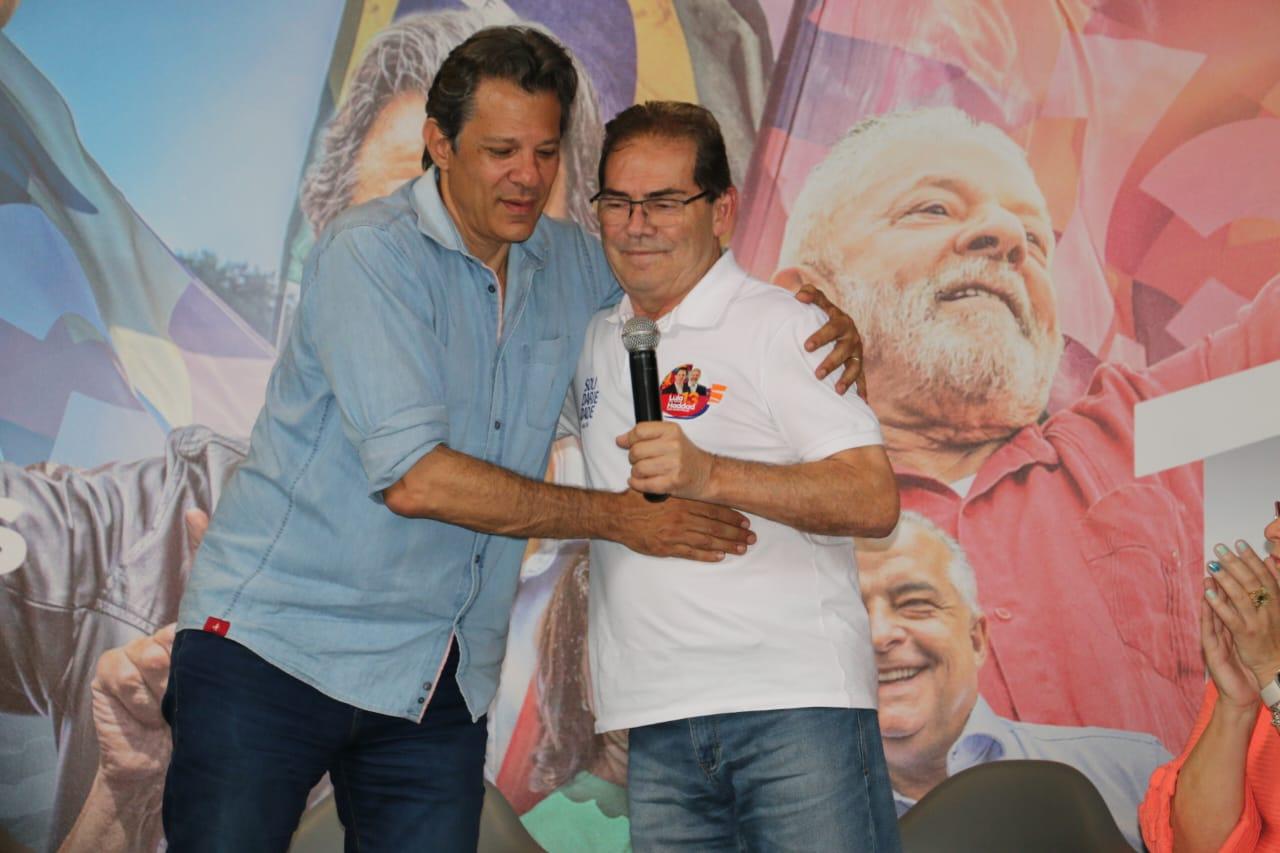 Solidariedade formaliza apoio a Haddad na disputa pelo governo de SP