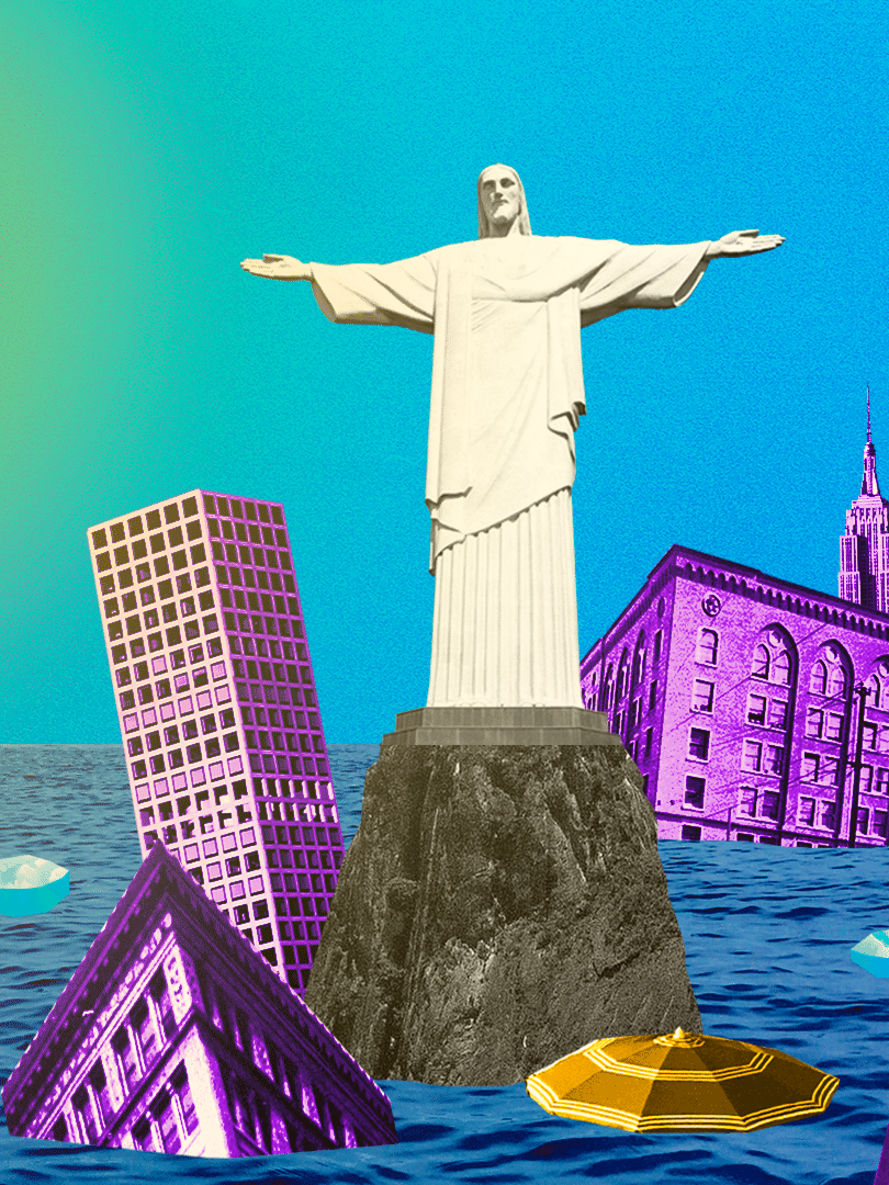 Vídeo mostra os efeitos sobre o Brasil se todo gelo da Terra derreter