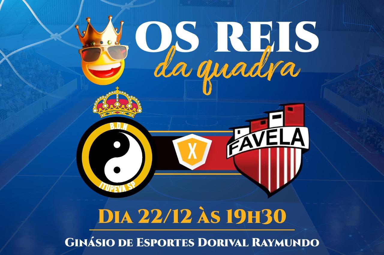 Os Reis da Quadra: BDN e Favela se enfrentam em jogo amistoso nesta quinta (22)