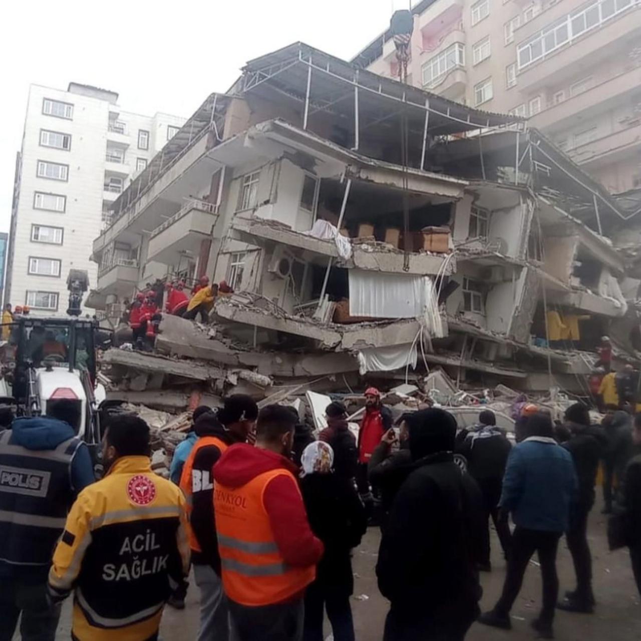 Ajuda internacional à Turquia e à Síria após terremoto devastador