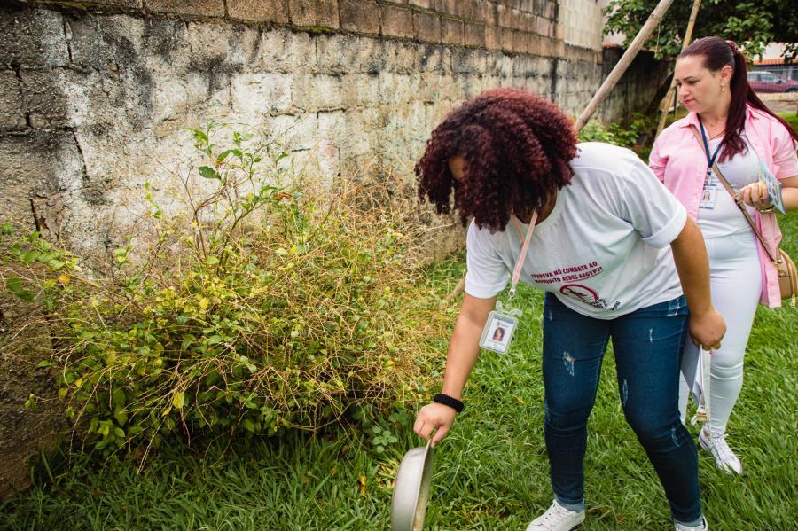 Primeiro mutirão contra a dengue visita mais de 400 imóveis no Jardim São Vicente