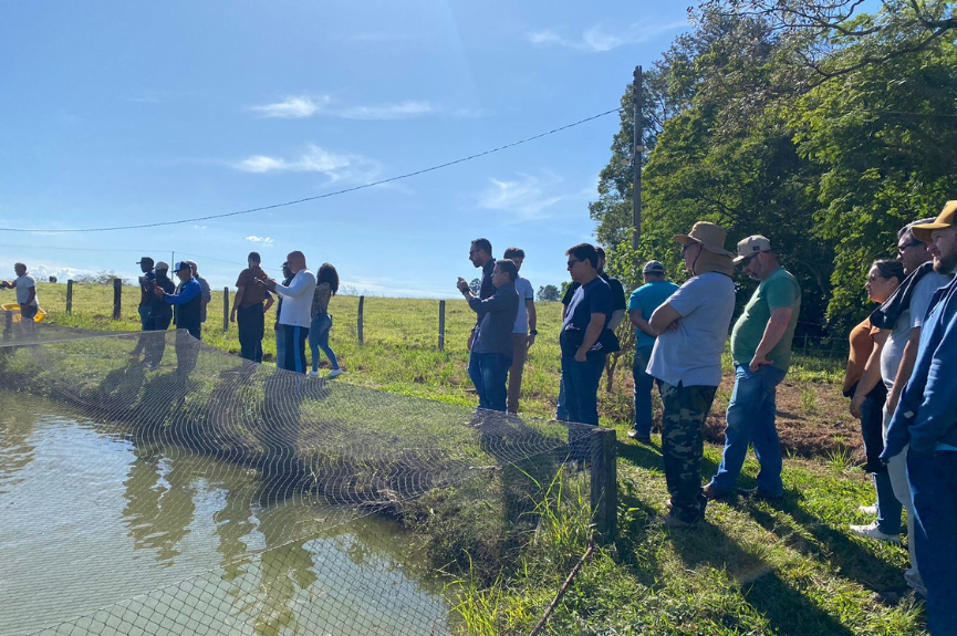 De forma gratuita, Prefeitura oferece visita técnica para interessados em iniciar criação de peixes