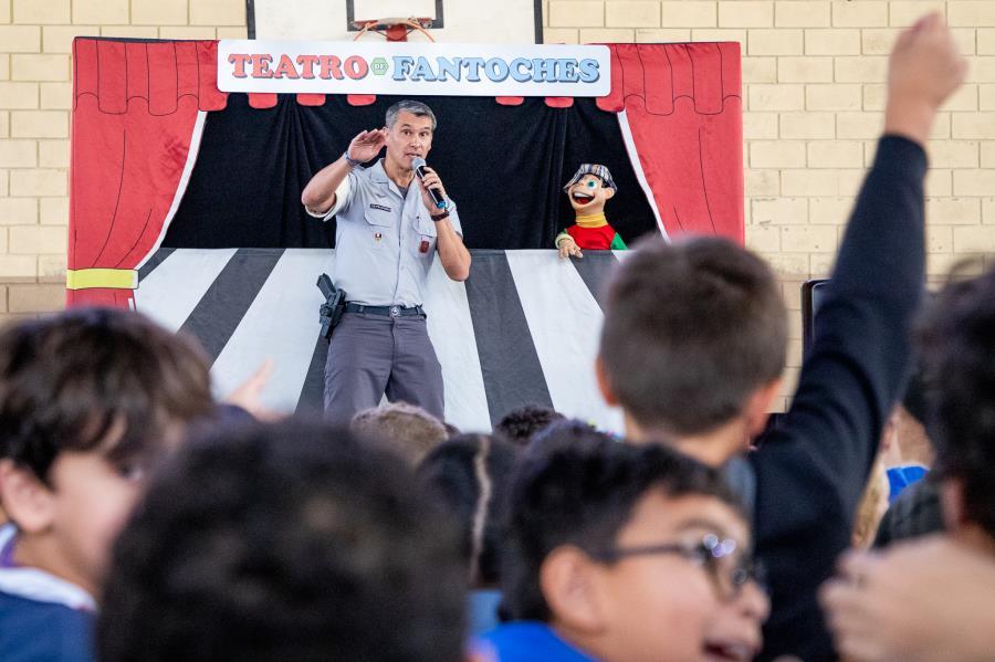Com arte e cultura, projeto educa crianças sobre o trânsito em Itupeva