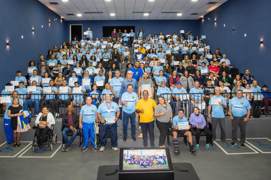 Delegação que representou Itupeva na 65ª edição dos Jogos Regionais é homenageada