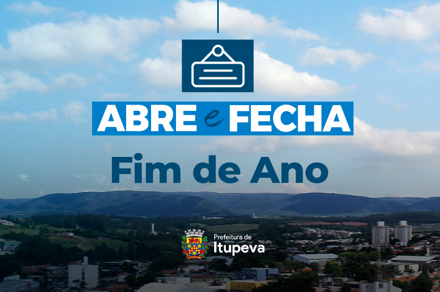 Alguns serviços públicos em Itupeva terão alterações no atendimento por conta do recesso de fim de ano