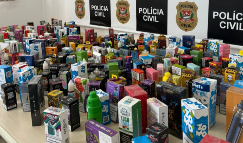 Gerentes de lojas que comercializavam cigarros eletrônicos são presos em Jundiaí