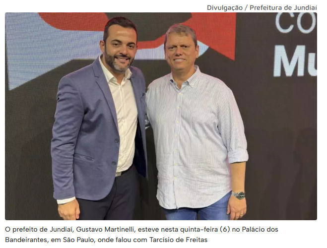 Martinelli agenda reunião com Governo de SP sobre áreas de risco