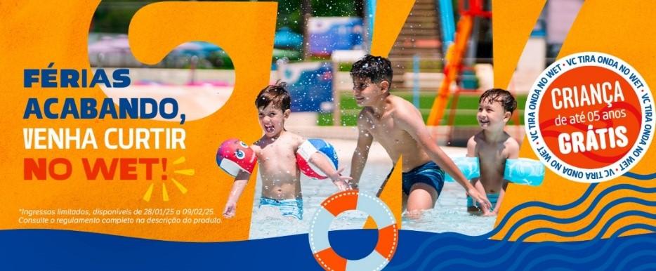 Mergulhe na diversão: Wet'n Wild traz programação especial para Férias de Verão, Pré-Carnaval e Carnaval 2025