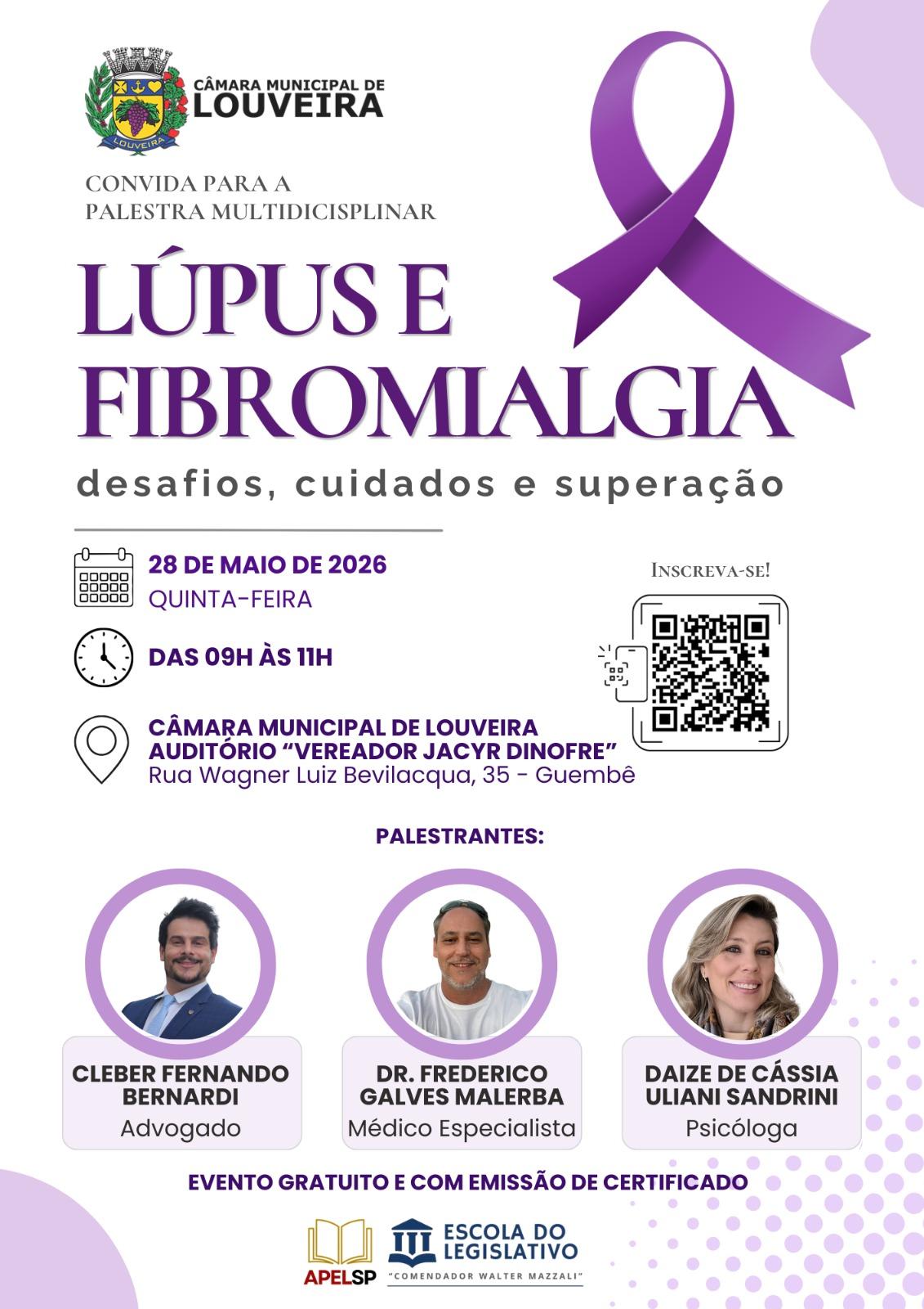 “Lúpus e Fibromialgia: desafios, cuidados e superação”