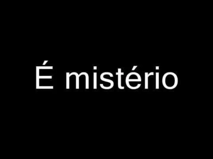 Coisas Misteriosas